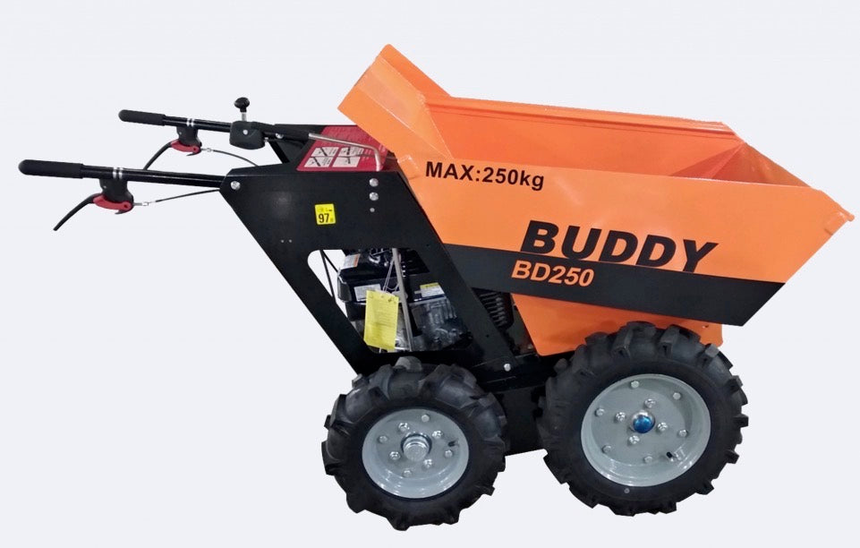 BUDDY DUMPER BD250 Chain Drive Power Wheel Barrow