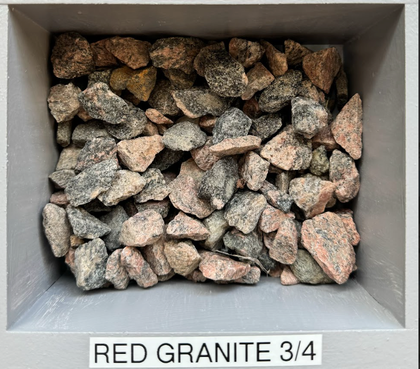 Red Granite 3/4"