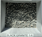 Black Granite 1/4"